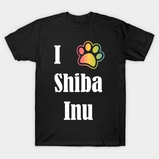 I Heart Shiba Inu | I Love Shiba Inu T-Shirt